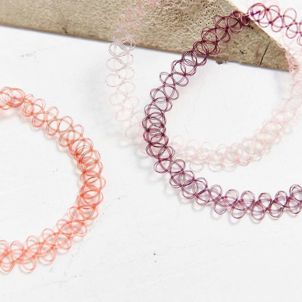 🌺 SET OF 2 🌸 Urban Outfitters tattoo chokers